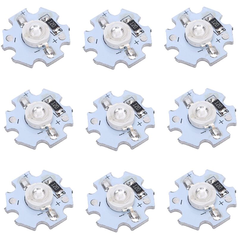 Perle LED, 25pcs Perles de Lampe LED Solides et durables Poids léger pour Le Remplacement de l'ampoule de projecteur d'exposition pour Les appareils