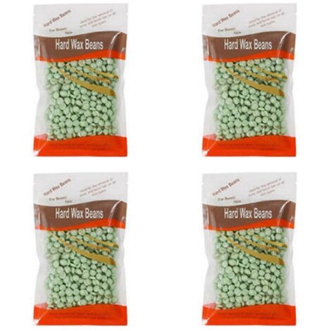 Perles de cire pour l'épilation du corps, compatibles avec les appareils chauffants à cire, modèle 4.