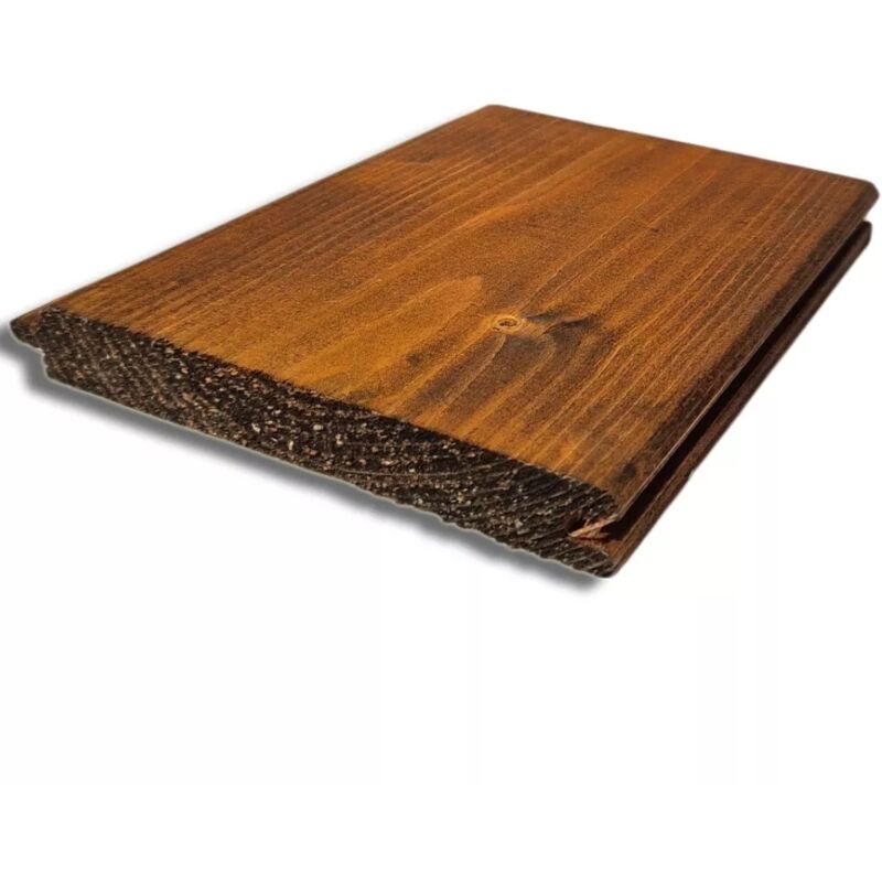 Image of Perline in Legno di Abete da 300x15x2 cm, Multipack 6x, Noce