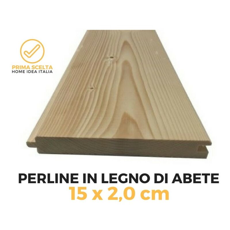 Image of Perline mis. 2 x 15 cm in legno di Abete - Offerta 50 cm