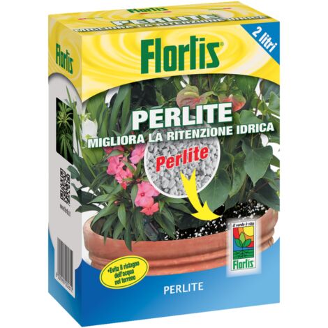 PERLITE MIGLIORA LA RITENZIONE IDRICA ROCCIA VULCANICA 2 LT FLORTIS