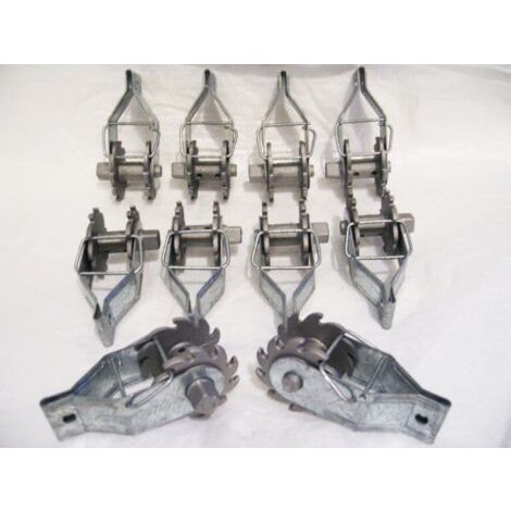 Permanent Wire Fence Tensioner Ratchet x10 (In-Line Strainer Fencing Farm Garden)