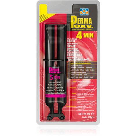Permatex Permapoxy 4min multi métal 25 ml epoxy