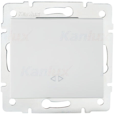 Permutador Recesado - 1 palanca - Blanco - 250V 10AX - IP20