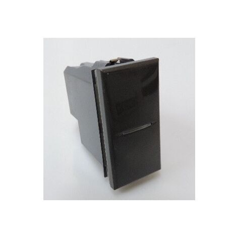 Permutateur gris anthracite 1 Module 16A connexion vis Axolute BTICINO HS4004