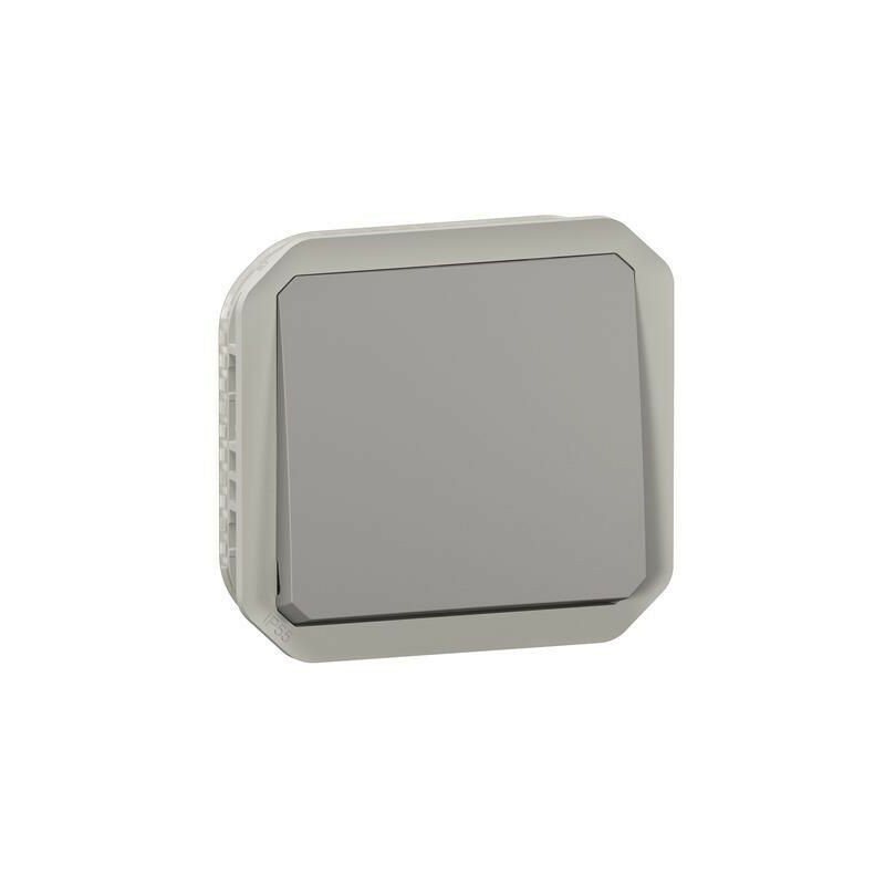 Legrand - Permutateur Plexo composable gris (069521L)