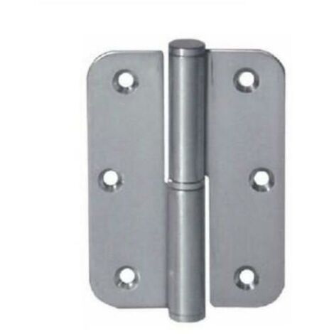 pernio inoxidable c/redondo 90-65-2,5 derecha inoxidable 201