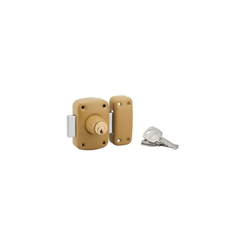 

Perno CORVETTE, doble cilindro 45mm, epoxi de bronce, 3 llaves