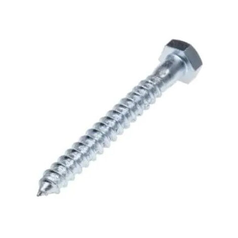 Perno de acero galvanizado, 6x50, bolsa de 10 piezas.