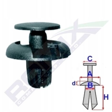 Perno de expansión Honda Romix - 1 ud.