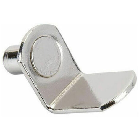 Perno di supporto per mensola da 20 pezzi, 6 mm, perno di supporto per mensola in metallo, picchetti di supporto per mensola per ripiani di armadietti da cucina, console per armadietti, argento