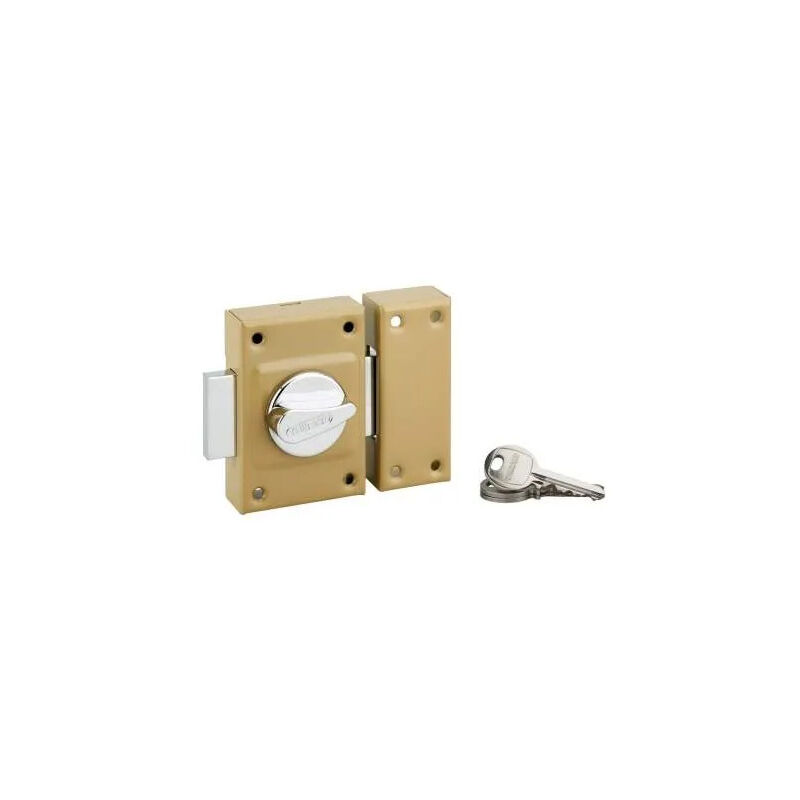 

Thirard - Perno estándar con pomo cilíndrico de 40mm, epoxi de bronce, 3 llaves
