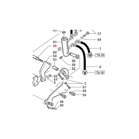 Perno fissaggio cilindro cambio velocità ORIGINALE GIANNI FERRARI 01.40.00.0105