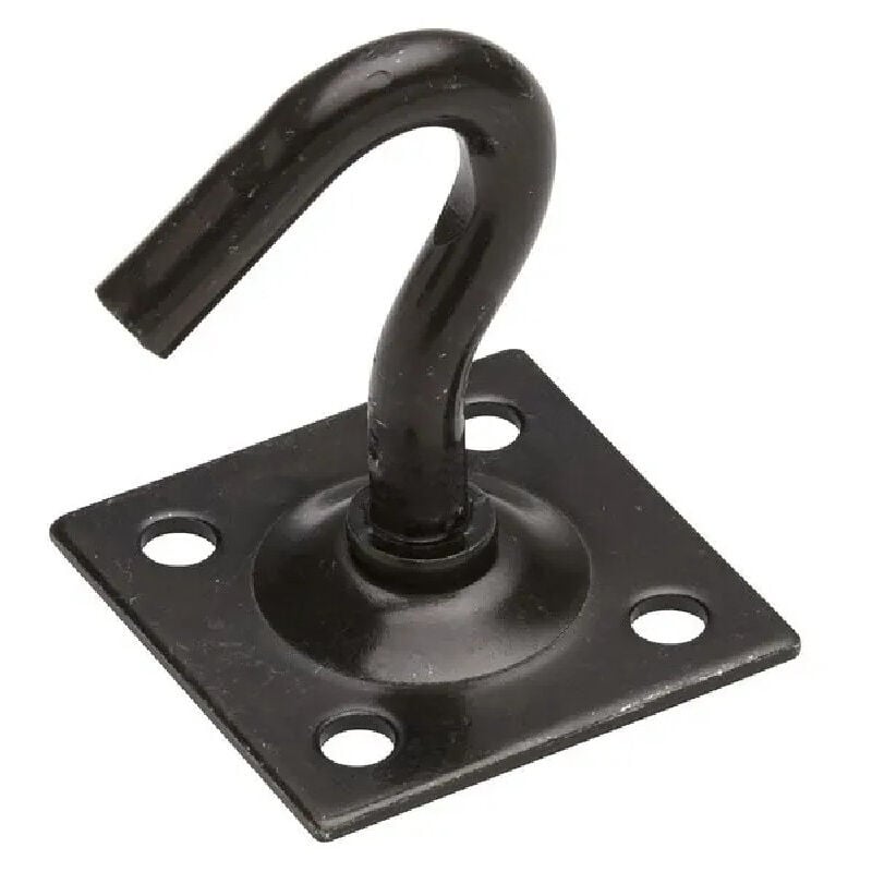 

Gancho fijo con placa rectangular, diámetro 6 mm, 2 piezas