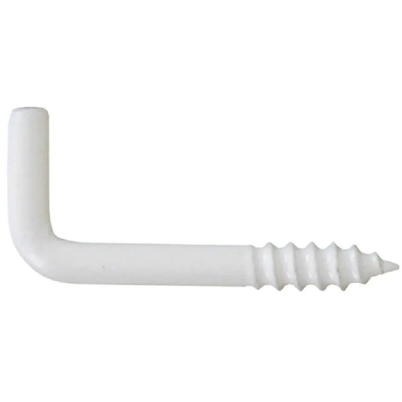 

Bisagra atornillada, alambre blanco de acero, 4 x 50 sc, 6 piezas