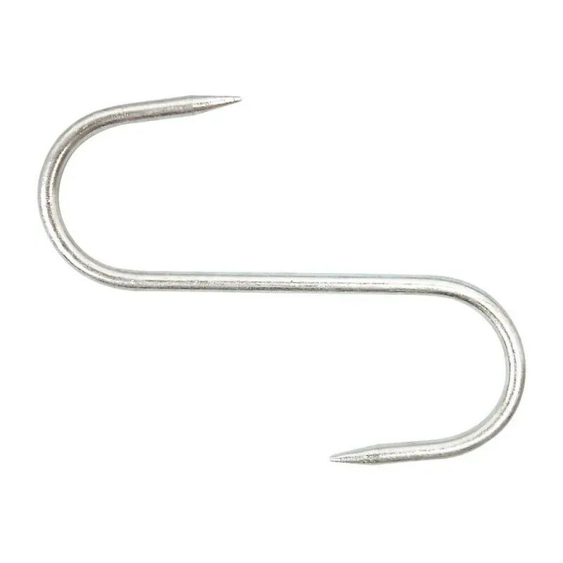 

Taco de carnicero de acero galvanizado d. 5 mm, l. 120 mm, 2 piezas