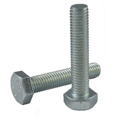 Perno JBM din933 8.8 M10x50 alta resistencia rosca completa