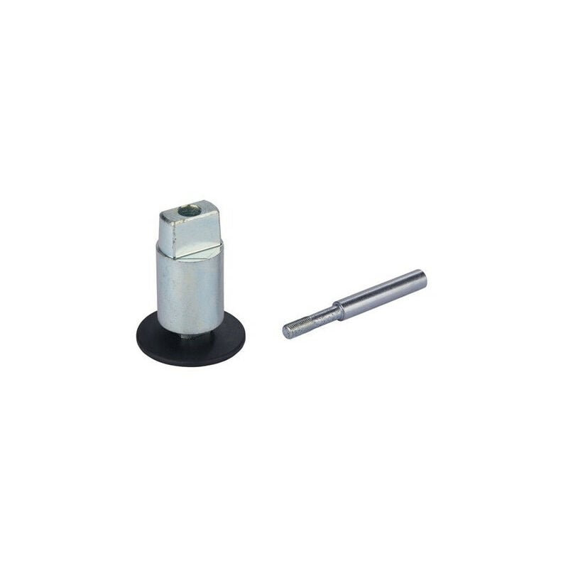 Dormakaba - Perno passante per prolunga bts 28mm piatto conico zincato din destro e sinistro
