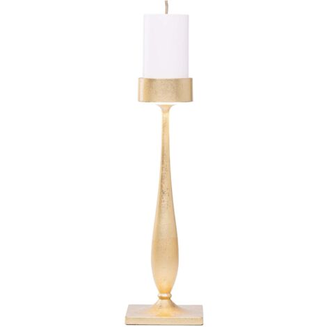 Perpetua Lampe de table baroque sans fil, finition feuille d'or, design en aluminium moulé sous pression, éclairage LED rechargeable, protection IP54