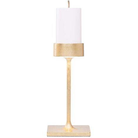 Perpetua Lampe de Table Mini Sans Fil Design Chandelier Structure Aluminium Moulé sous Pression Noir Mat Finition Feuille d'Or Système LED Modulaire