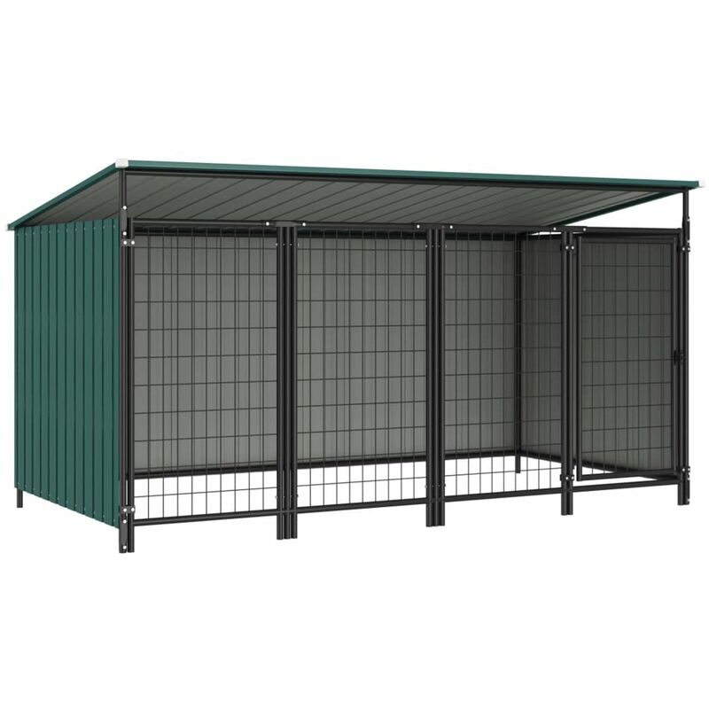 

Perrera de exterior 253x133x113 cm