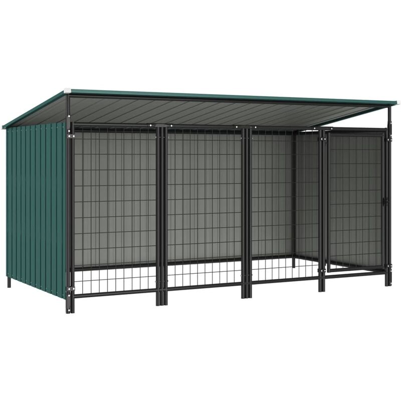 

Perrera de exterior 253x133x113 cm