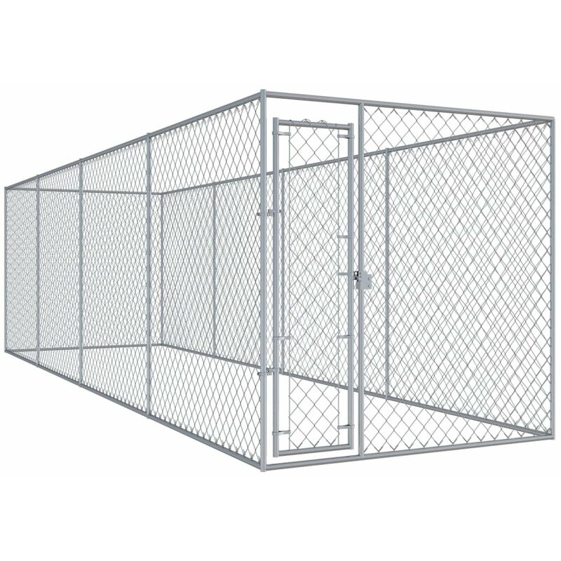 

Perrera de exterior 760x192x185 cm