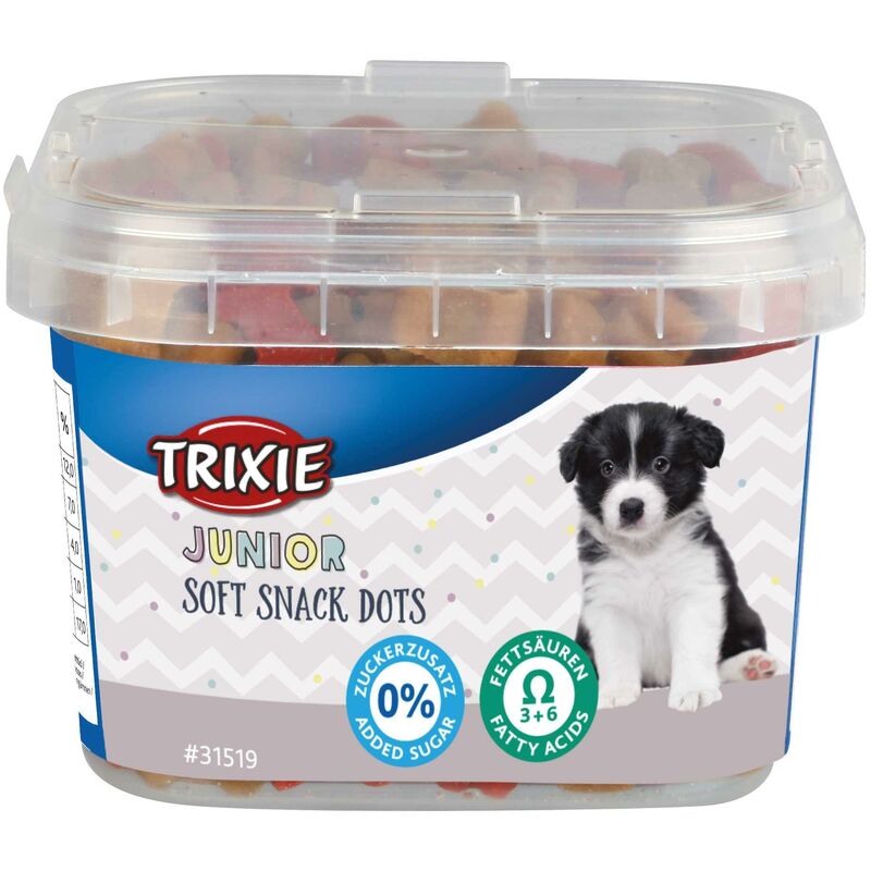 

Soft Snack Dots con Omega-3 JUNIOR, 140 g - Trixie