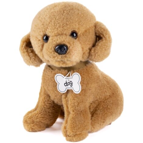 Perro Caniche Lucy 30cm - Beige