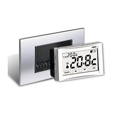 FANTINI COSMI CRONOTERMOSTATO A BATTERIE TOUCH LCD ILLUMINATO CH180 CH180