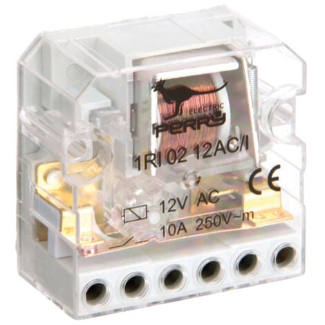 WALLAIR PERRY Stromstoss-Schalter 1RI0212AC/I, 12 V, 2 Schaltkontakte