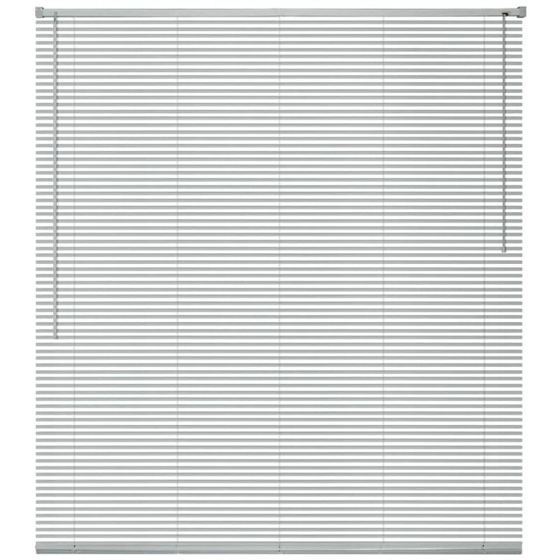 

Persiana aluminio 100x130 cm plateada - Plateado