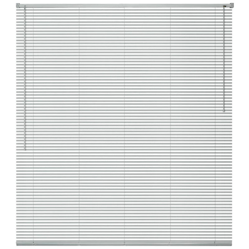 

Persiana aluminio 120x130 cm plateada