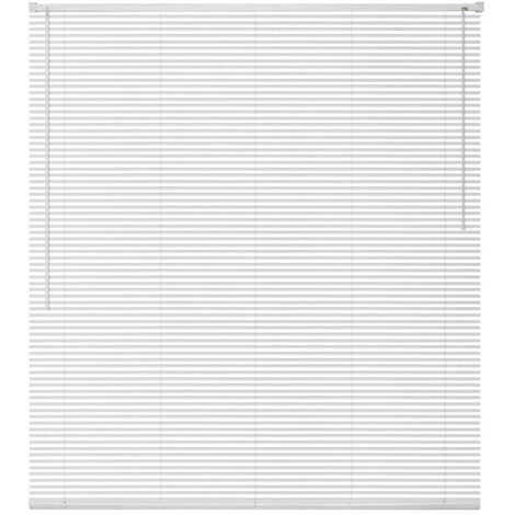 Persiana aluminio 140x130 cm blanca