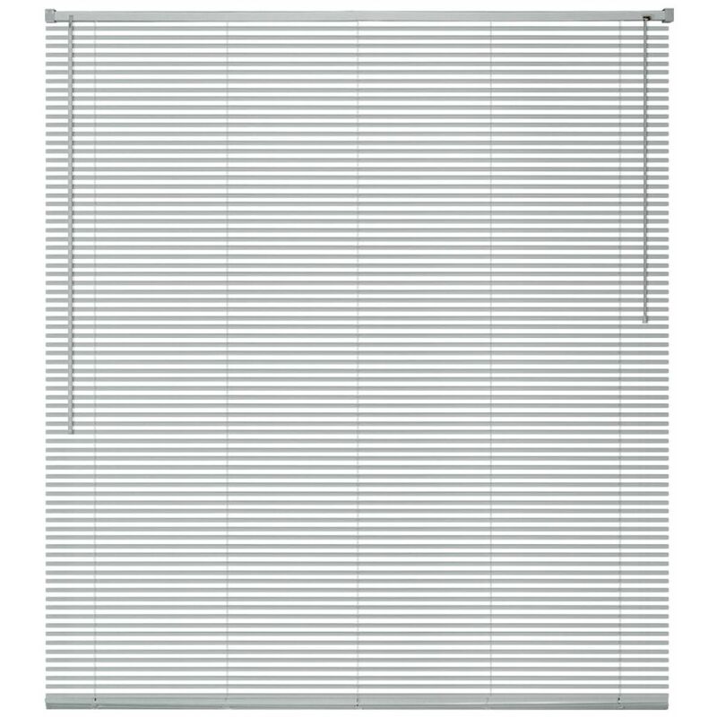 

Persiana aluminio 140x160 cm plateada