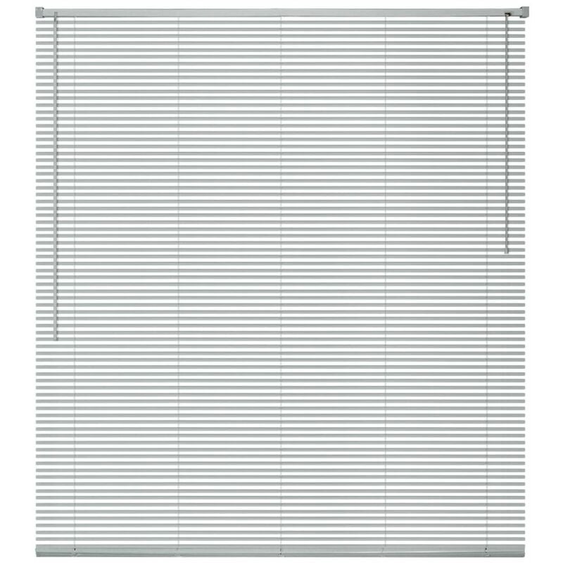 

Persiana aluminio 60x160 cm plateada