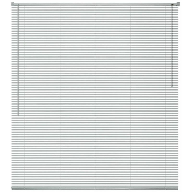 

Persiana aluminio 80x220 cm plateada