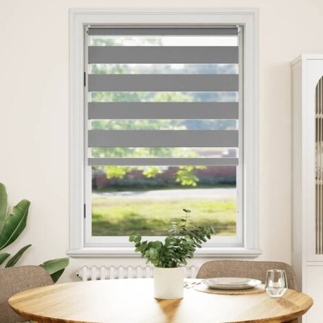 Persiana Cebra 100 x 175cm Gris