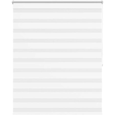 Persiana Cebra 120 x 175cm Blanco