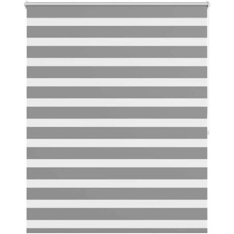 Persiana Cebra 120 x 175cm Gris