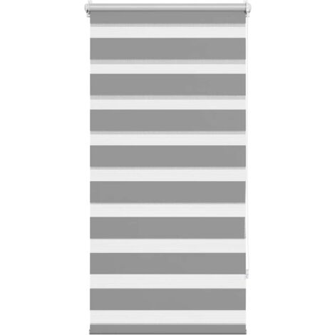 Persiana Cebra 60 x 120 cm Gris