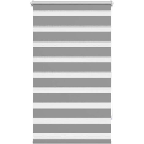 Persiana Cebra 70 x 120 cm Gris