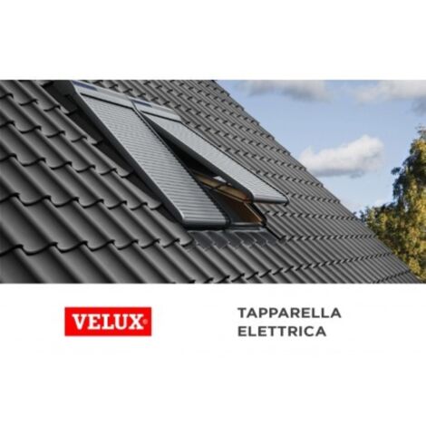 Persiana elettrica in alluminio 78x98 cm velux - velux italia