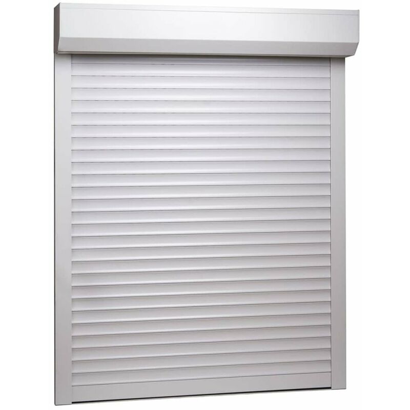 

Persiana enrollable aluminio blanca 100x130 cm