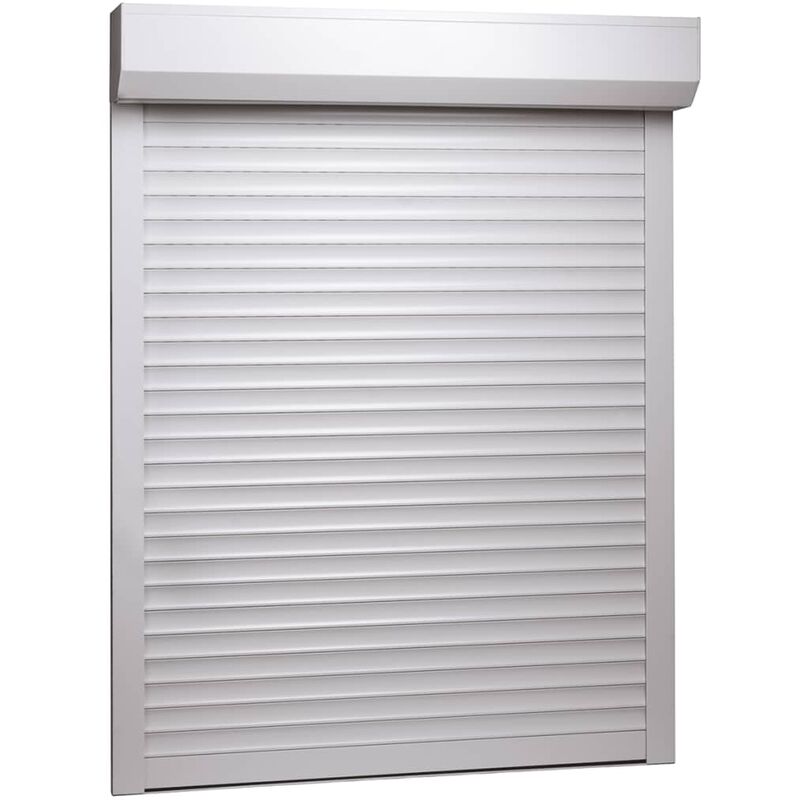

Persiana enrollable aluminio blanca 110x130 cm - Blanco