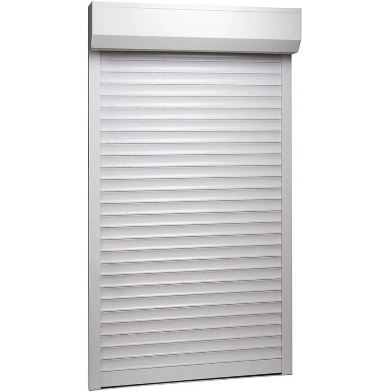 

Persiana enrollable aluminio blanca 110x220 cm - Blanco