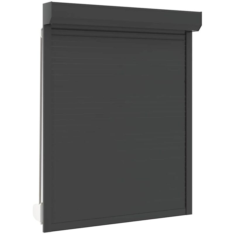 

vidaXL Persiana Enrollable Aluminio Gris Antracita 120x150 cm - Antracita