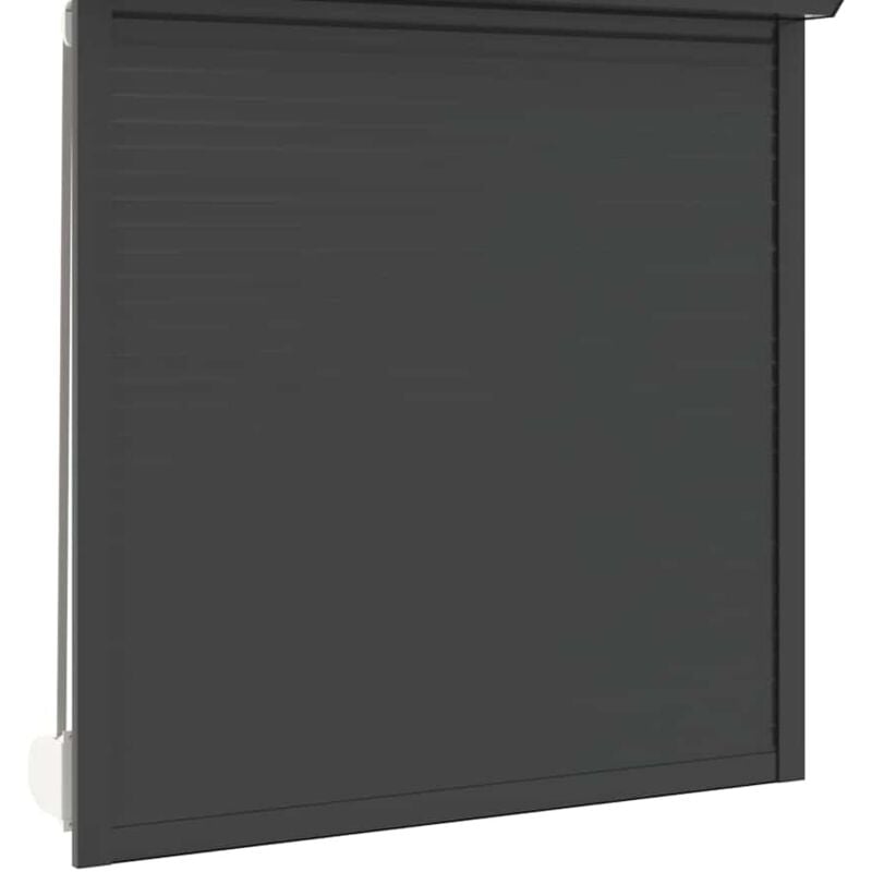 

vidaXL Persiana Enrollable Aluminio Gris Antracita 130x140 cm - Antracita
