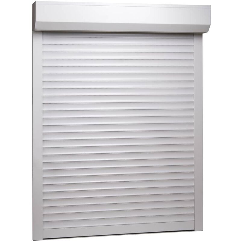 

Persiana enrollable aluminio blanca 130x140 cm - Blanco