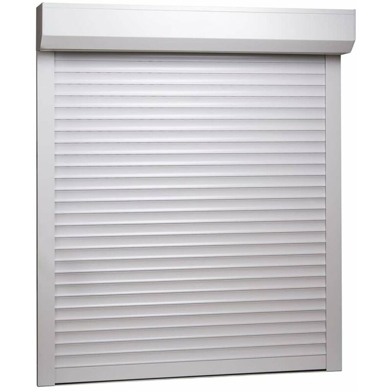 

Persiana enrollable aluminio blanca 80x100 cm